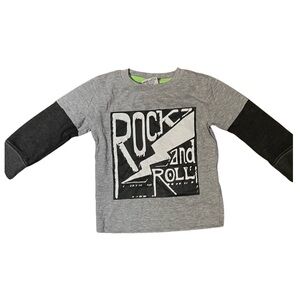 Mish boys rock and roll long sleeve shirt size 24 months